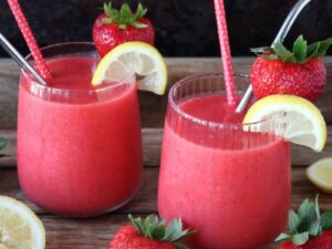 Frozen Strawberry Lemonade