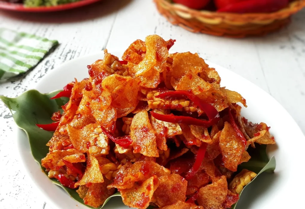 Keripik Kentang Balado