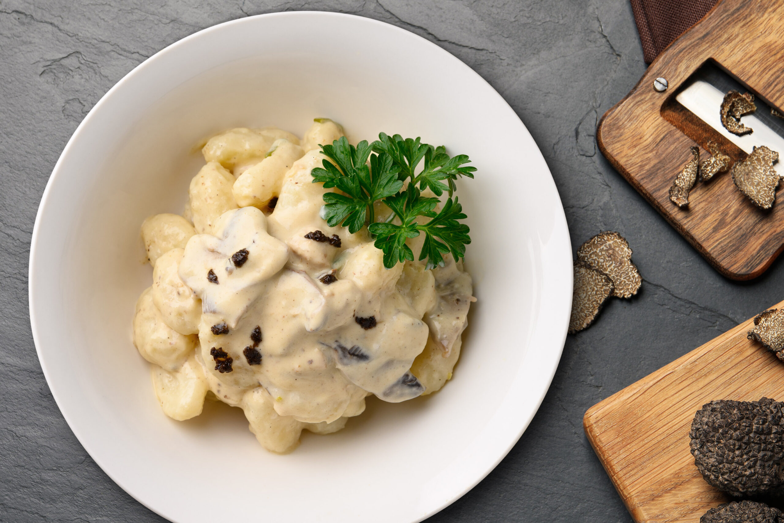 Gnocchi truffle