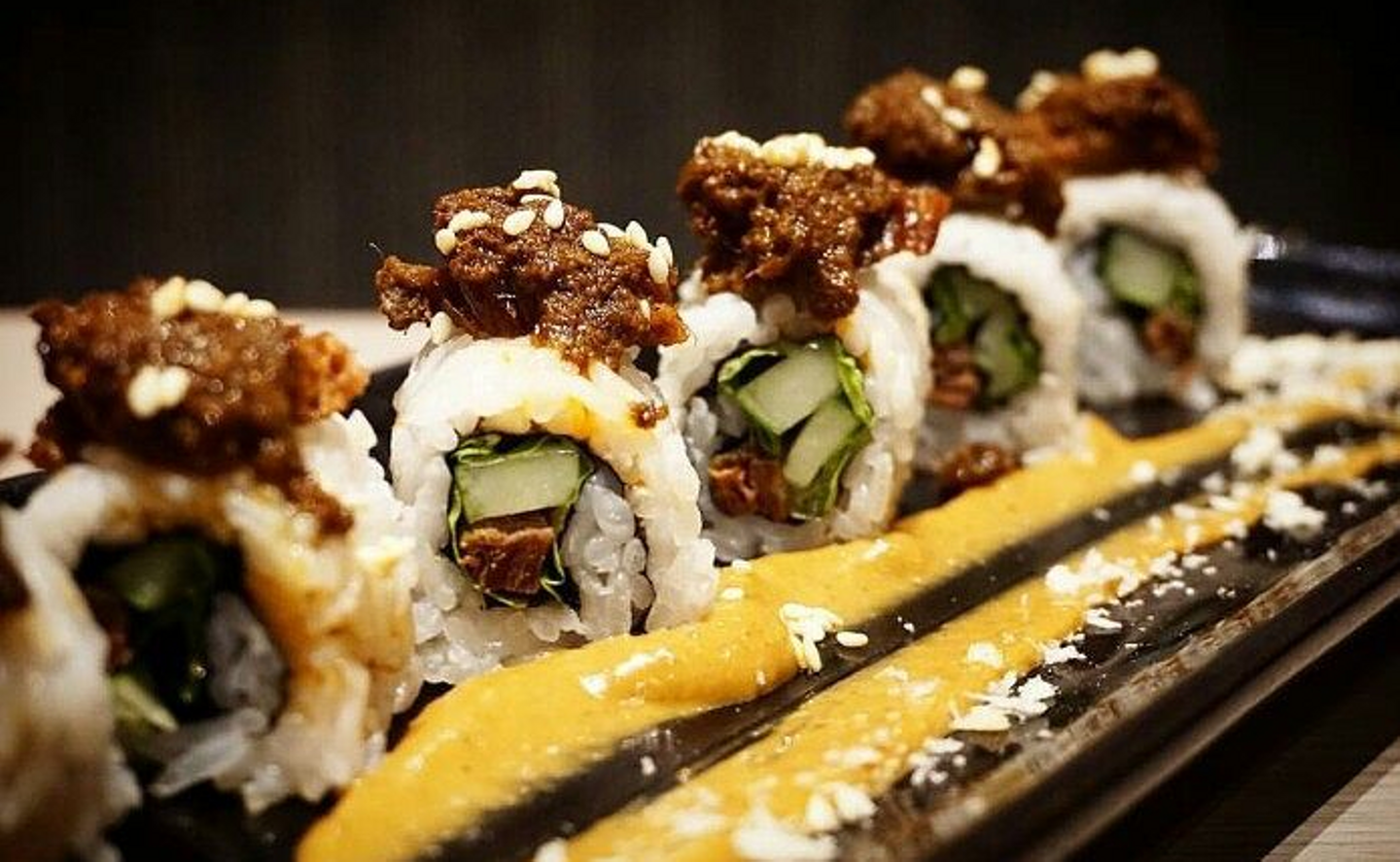 Rendang Sushi Roll
