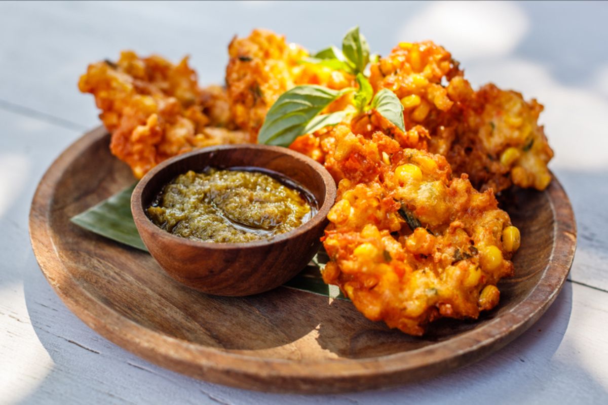 Perkedel Jagung Pedas