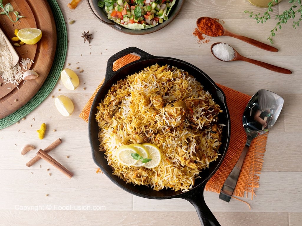 Hyderabadi Chicken Biryani