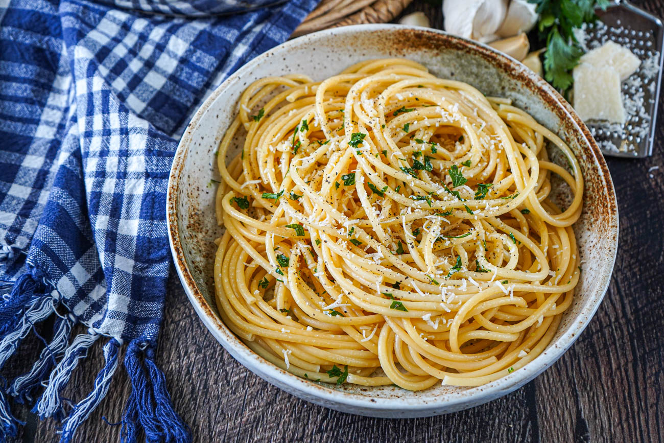 Pasta with Garlic Butter