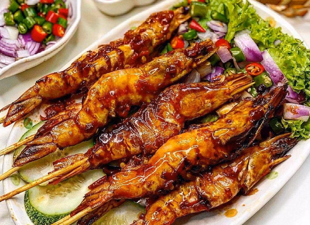Udang Bakar Madu