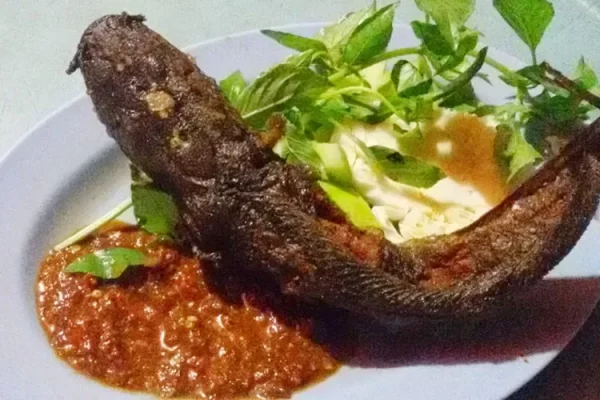 Pecel Lele Sambal Terasi