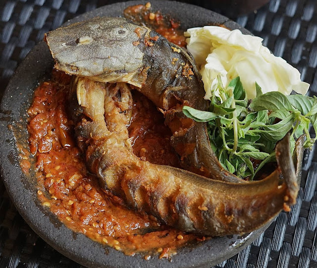 Pecel Lele Sambal Terasi