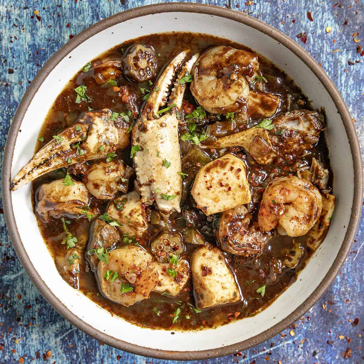 Gumbo seafood