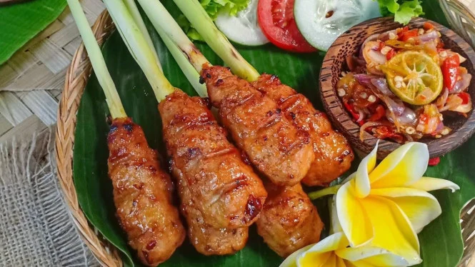 Sate Lilit Keju