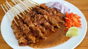 Sate Madura Bumbu Kacang