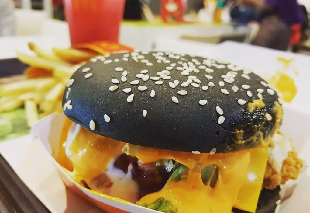 Burger Hitam Charcoal