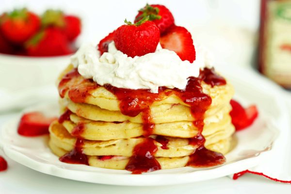 Pancake Strawberry Fresh
