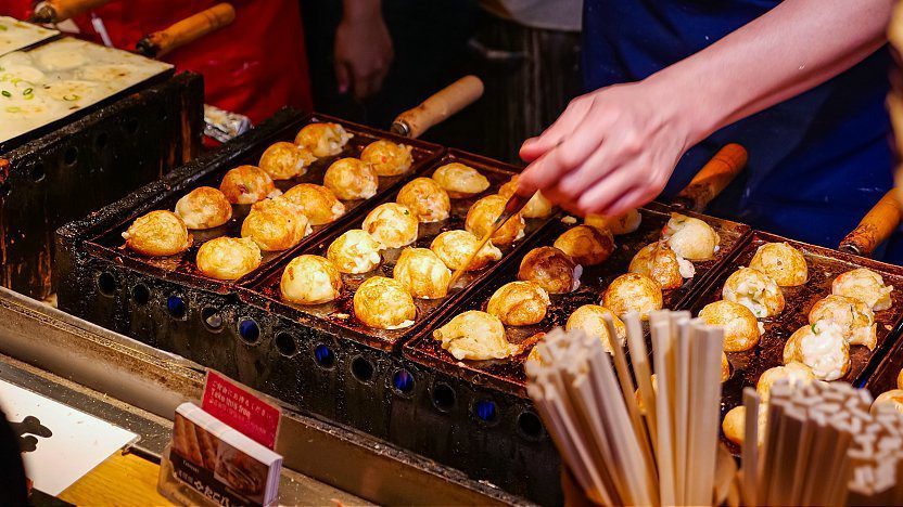 Takoyaki Street Food