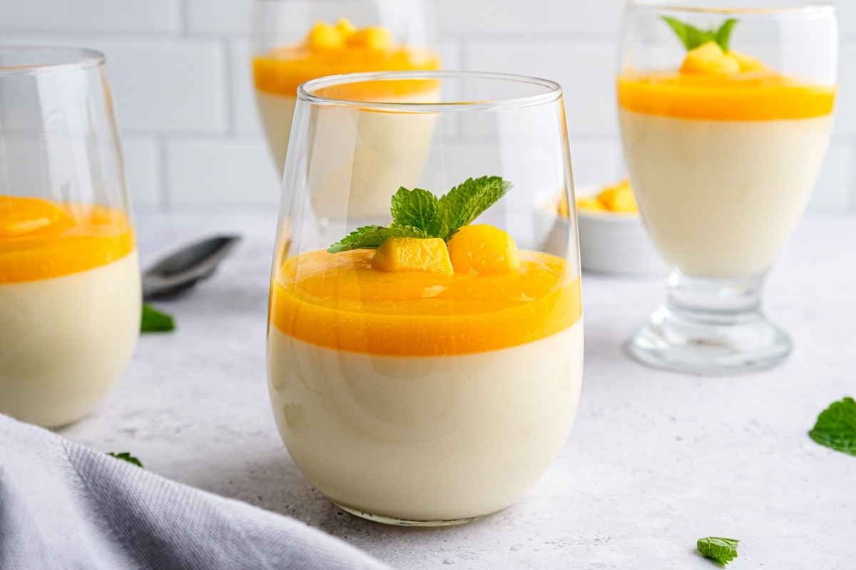 Mango Panna Cotta