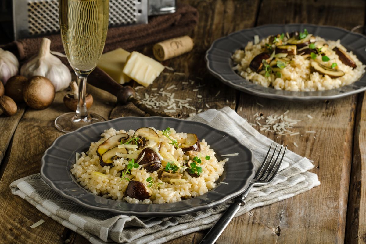 Risotto Jamur