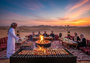 BBQ Romantic Setup