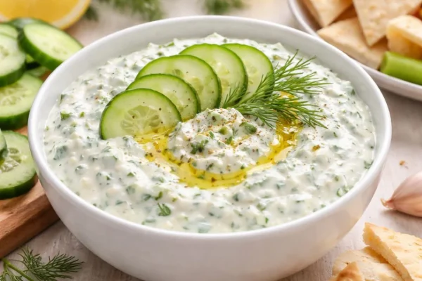 Cucumber Dill Yogurt Dip
