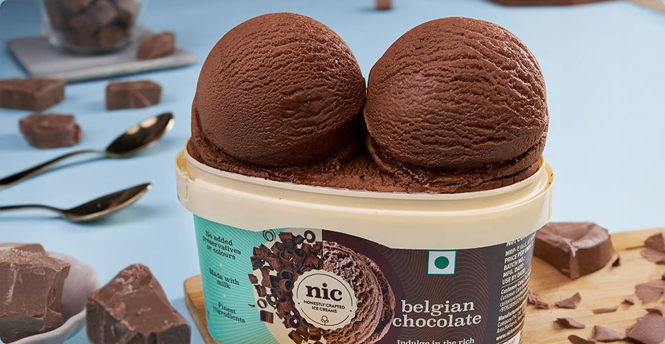 Ice Cream Cokelat Belgia