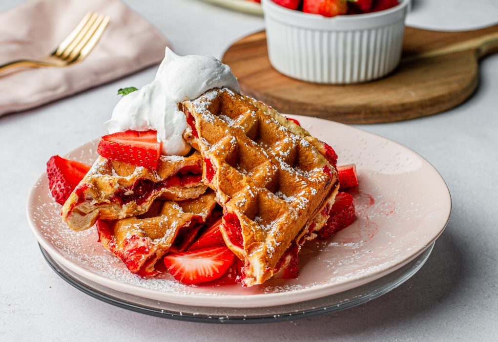 Waffle Strawberry