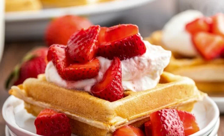 Waffle Strawberry