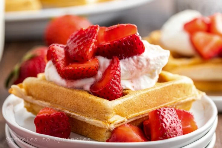 Waffle Strawberry