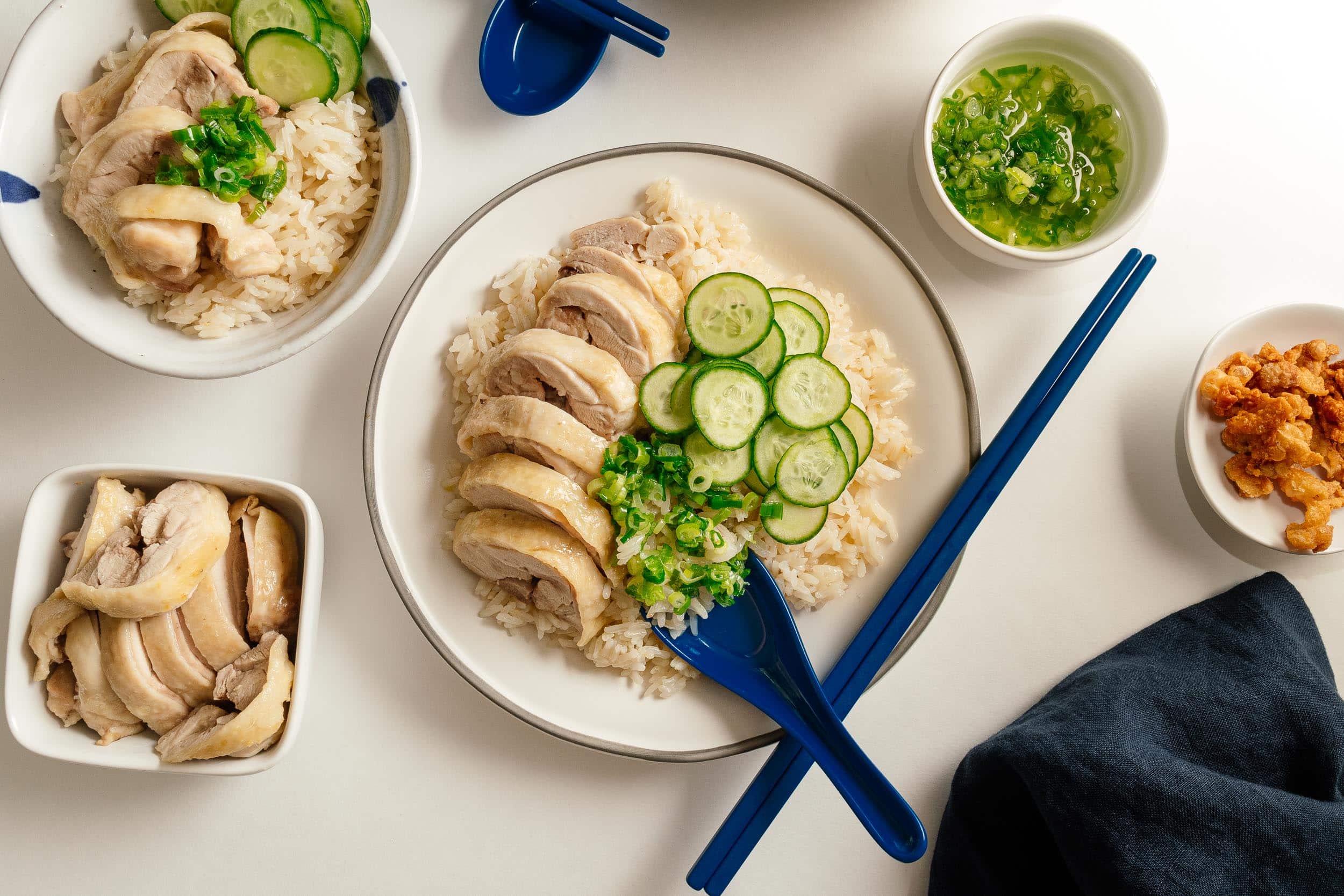 Hainanese Chicken Rice