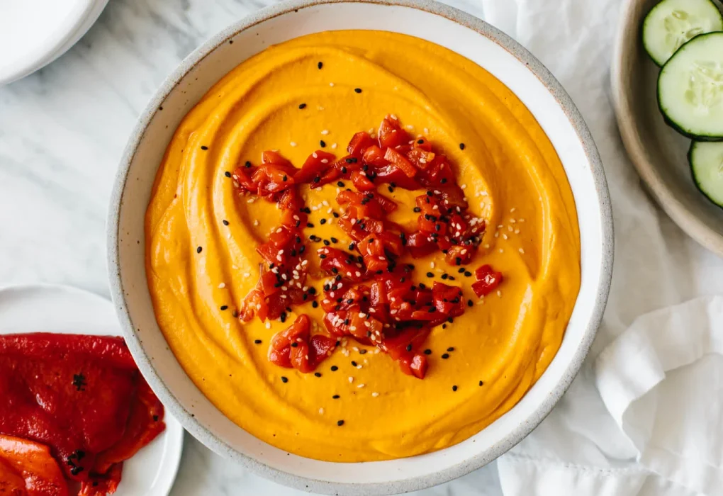 Roasted Red Pepper Hummus
