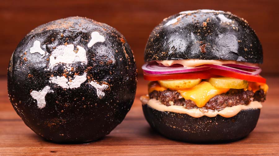 Black Charcoal Burger