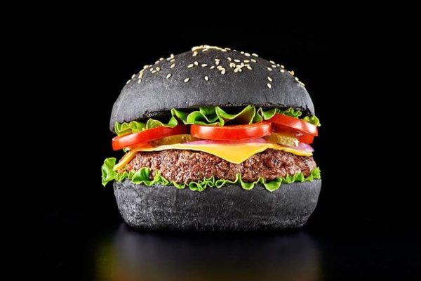 Black Charcoal Burger