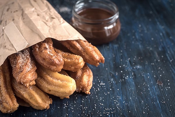Churros Nutella