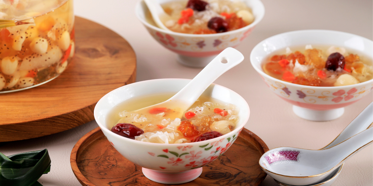Peach Gum Dessert