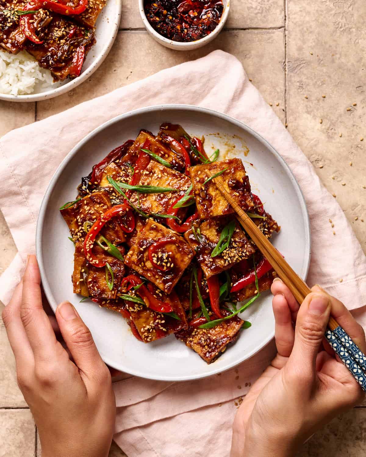 Braised Tofu