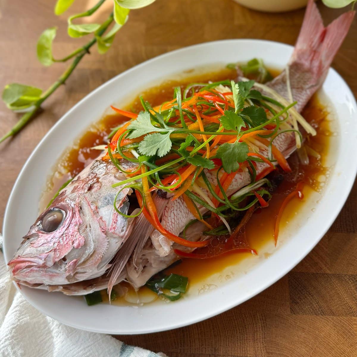 Steamed Fish