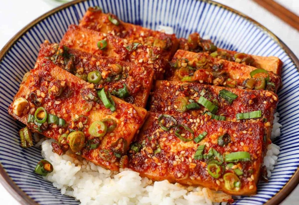 Braised Tofu