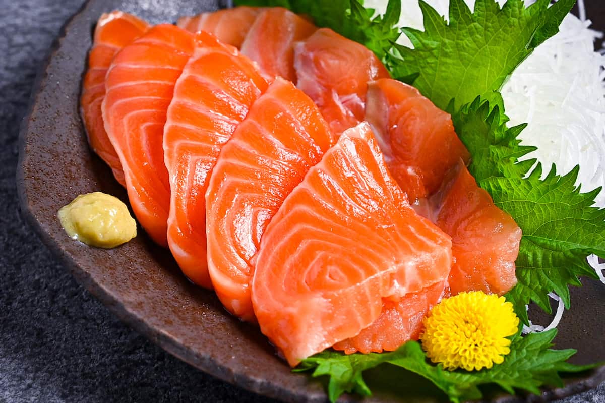 Sashimi Salmon