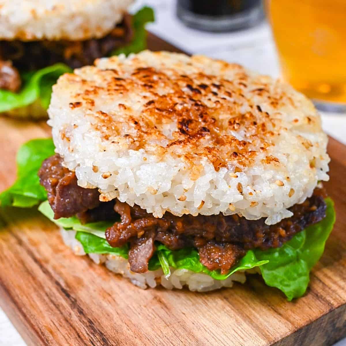 Mini Rice Burger