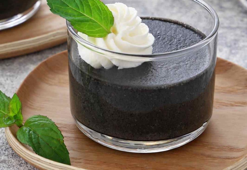 Black Sesame Pudding