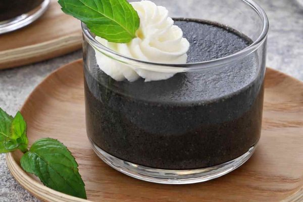Black Sesame Pudding