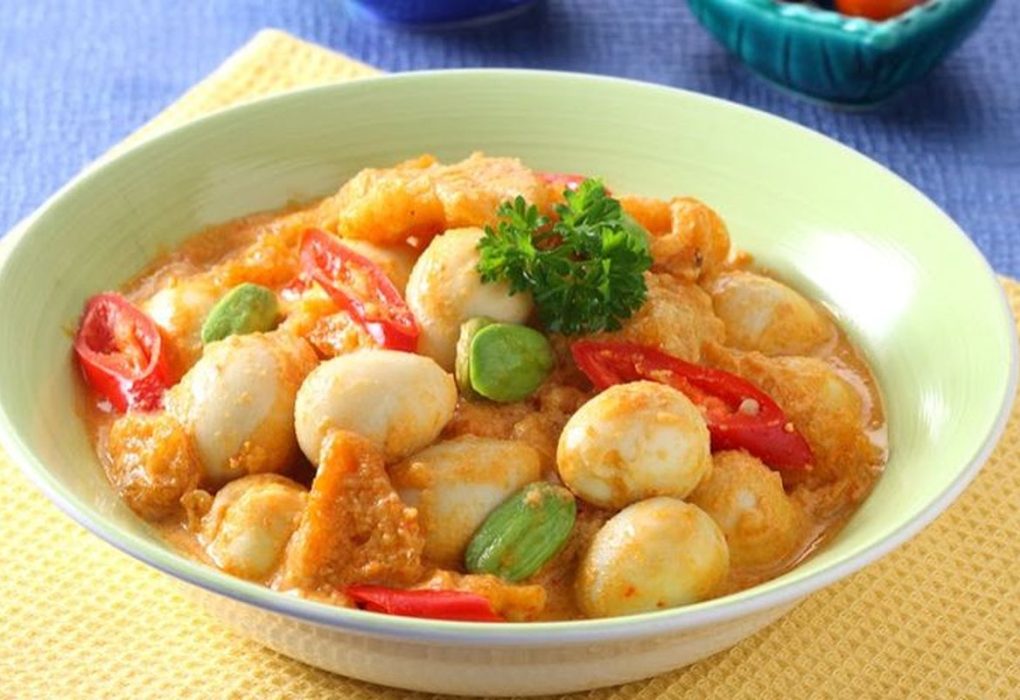 Telur Puyuh Balado