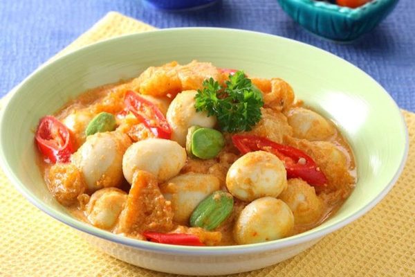 Telur Puyuh Balado