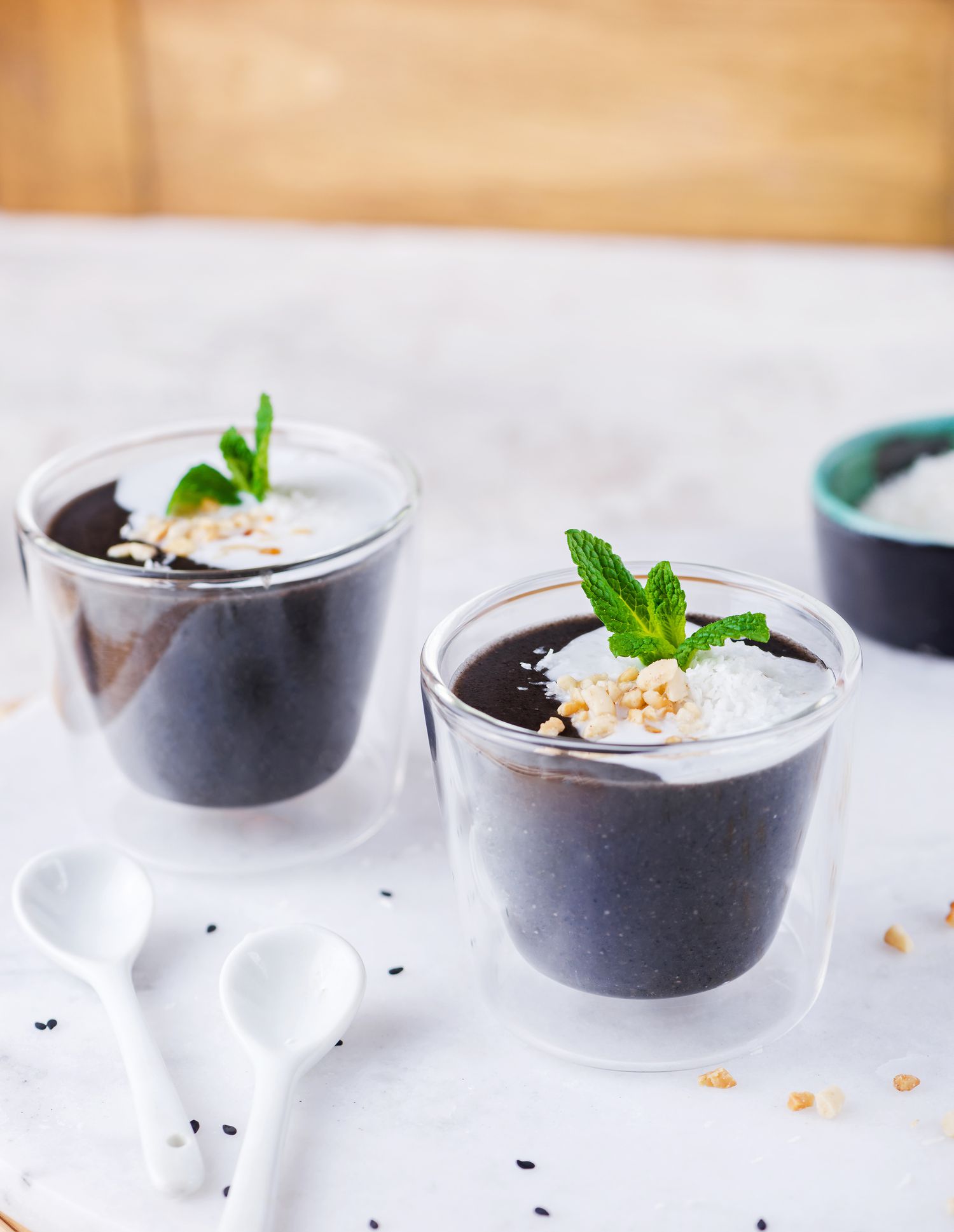 Black Sesame Pudding